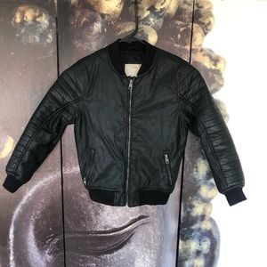 Youth fake leather Zara jacket